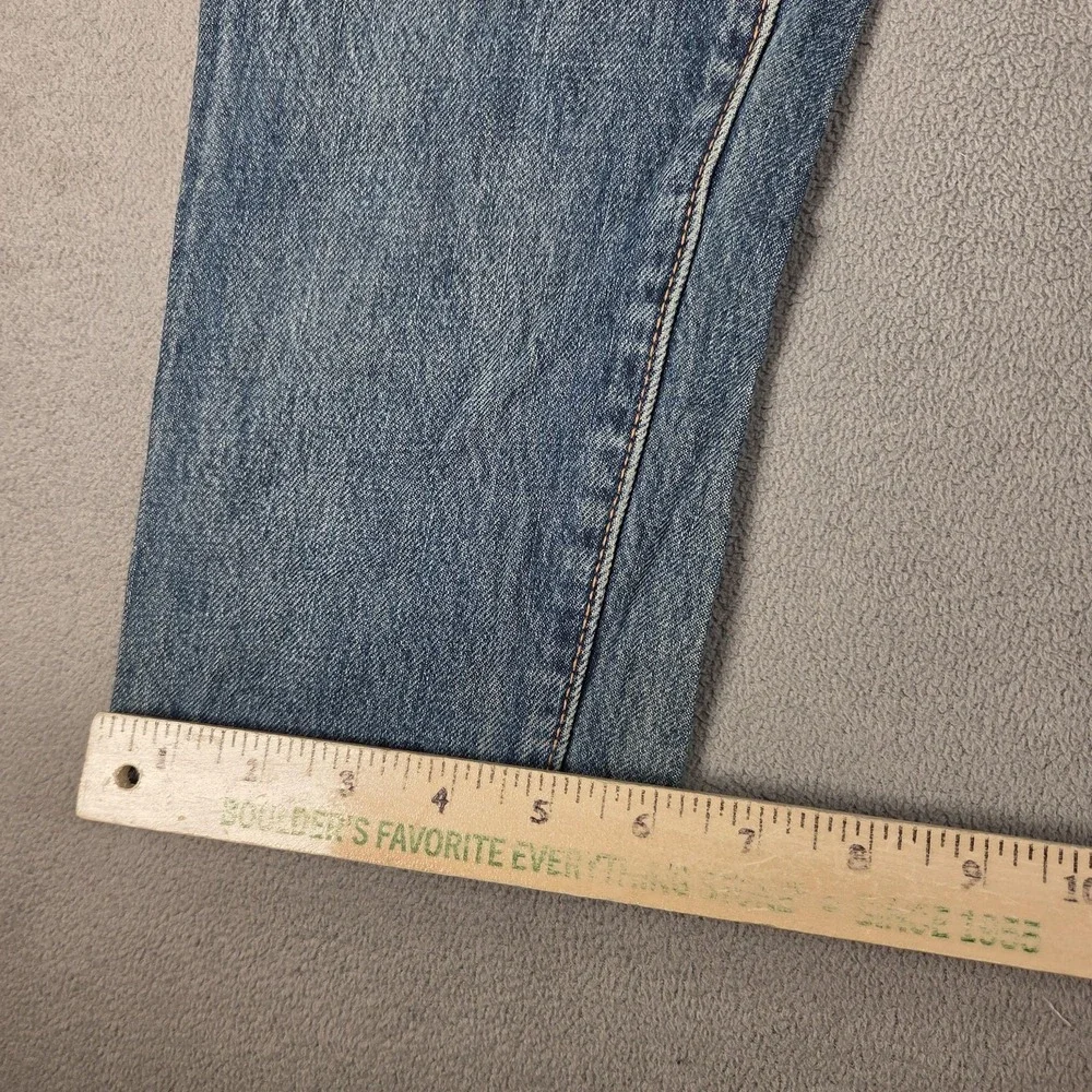 Levi's‎ 512 Jeans Mens 30x30 Blue Denim Slim Taper Premium Selvedge Distressed